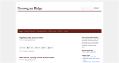 Desktop Screenshot of norwegianridge.com